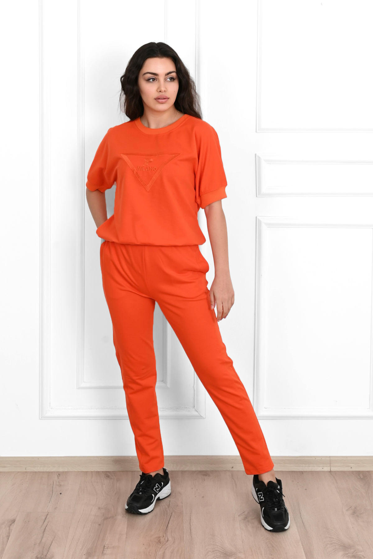 Short sleeve tracksuit on sale womens